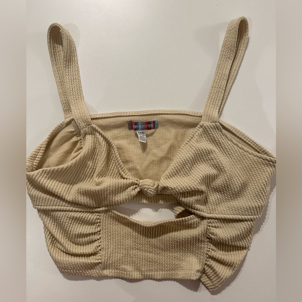 Urban Outfitters women’s tank cropped yellow XXXL